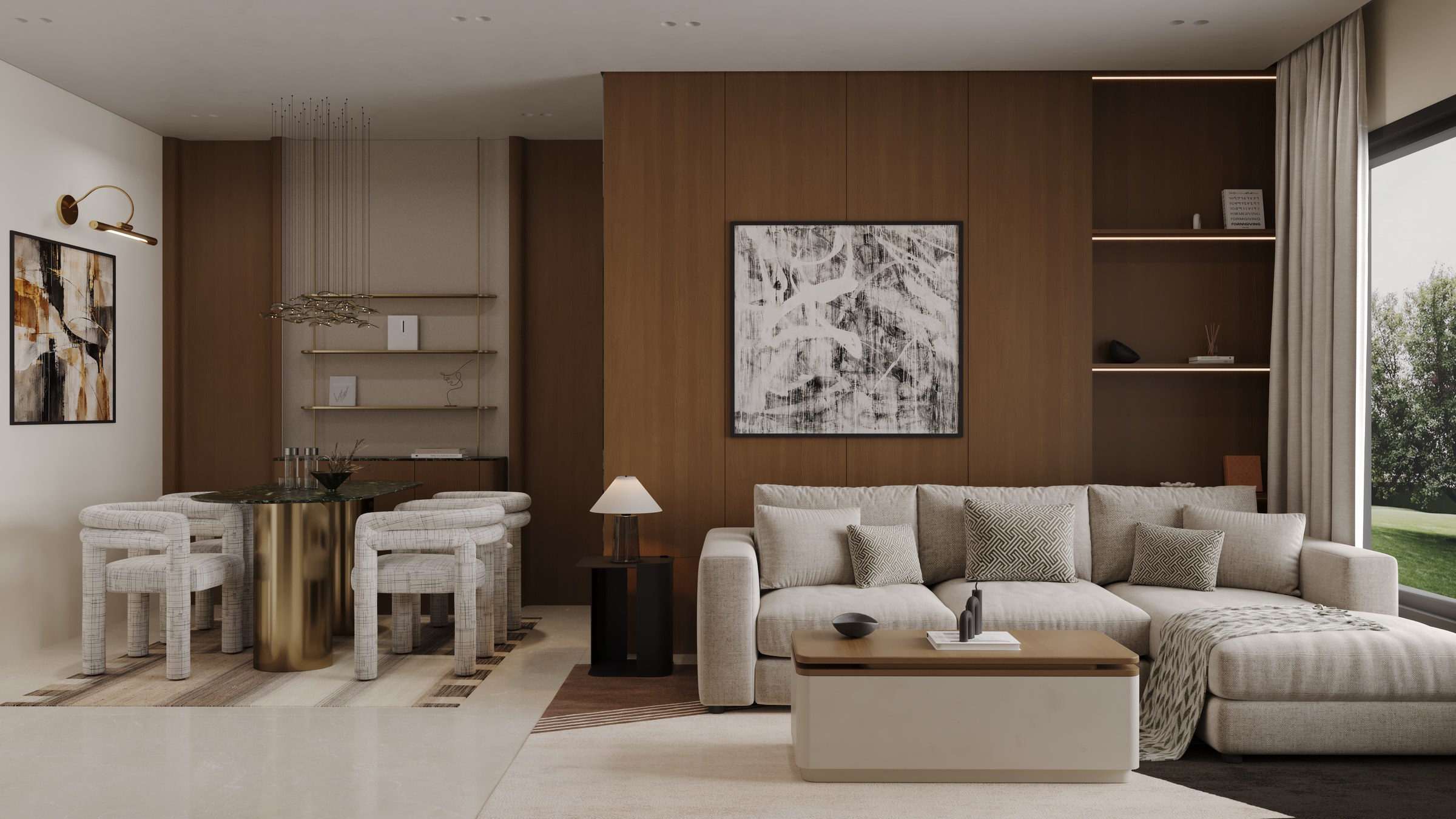 Family lounge interior